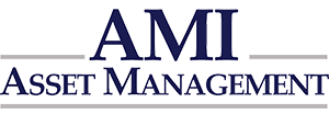 Ami asset management company logo.